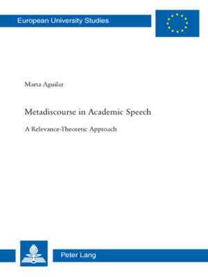 cover image of Metadiscourse in Academic Speech